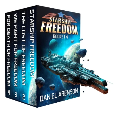 Starship Freedom – Super Box Set (Book 1-4): A Military Science Fiction Adventure